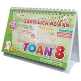 Sách Lịch Để Bàn - Tra Cứu Nhanh Kiến Thức Hàng Ngày - Toán 8