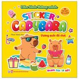 Sticker Capybara - Tìm Vật Ẩn Giấu (Cuốn Lẻ)