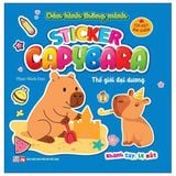Sticker Capybara - Tìm Vật Ẩn Giấu (Cuốn Lẻ)