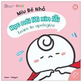Ehon song ngữ kĩ năng sống - Miu bé nhỏ (Cuốn lẻ)