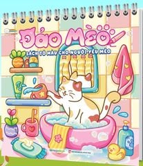 Đảo Mèo - Sách Tô Màu Cho Người Yêu Mèo