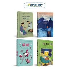 Combo 4 tác phẩm Văn chương và Mỹ thuật (Tặng sổ tay trị giá 90.000đ + Bộ tranh giấy dó kích thước 14.8 x 20.5 cm. Số lượng có hạn)