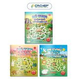 Rèn luyện trí não - Thử thách mê cung (Cuốn lẻ & Combo)