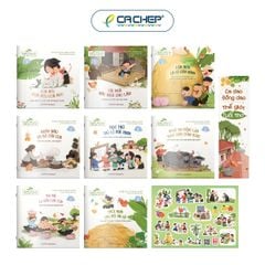 Ca dao - đồng dao - Thế giới tuổi thơ (Cuốn lẻ & Combo 8 tập)