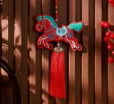 Dây treo trang trí - Ngựa thêu