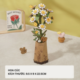 Đồ chơi lắp ráp gỗ - Hoa