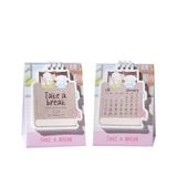 Lịch để bàn 2026 - Đôi chó mèo