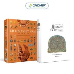 Combo 2 cuốn: Lịch sử Việt Nam bằng hình + The Illustrated History of Vietnam - Lịch sử Việt Nam bằng hình (Phiên bản tiếng Anh)