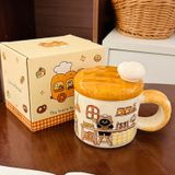 Ly cốc sứ - Tiệm bánh mèo đen