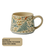 Ly cốc sứ cổ điển