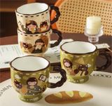 Ly cốc sứ - Cô bé