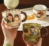 Ly cốc sứ - Cô bé