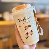 Bình, ly nước giữ nhiệt - Bread Cat