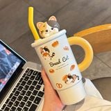 Bình, ly nước giữ nhiệt - Bread Cat