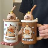 Bình, ly nước giữ nhiệt - Capybara