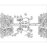 Tô màu - Nhật ký làm sen - Góc nhìn của boss mèo béo