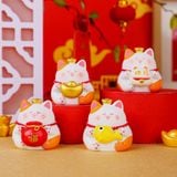 Mô hình trang trí - Mèo thần tài may mắn