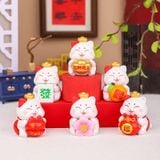 Mô hình trang trí - Mèo thần tài may mắn