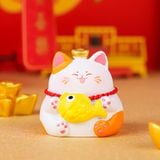 Mô hình trang trí - Mèo thần tài may mắn
