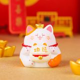 Mô hình trang trí - Mèo thần tài may mắn