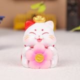 Mô hình trang trí - Mèo thần tài may mắn