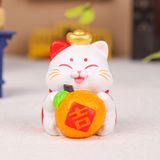 Mô hình trang trí - Mèo thần tài may mắn