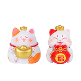 Mô hình trang trí - Mèo thần tài may mắn