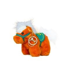 Móc khóa ngựa bông