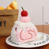 Móc khóa bông - Bánh cuộn