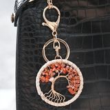 Móc khóa cây năng lượng đá