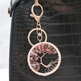 Móc khóa cây năng lượng đá