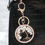 Móc khóa cây năng lượng đá