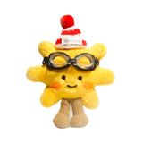 Móc khóa bông - Mặt trời