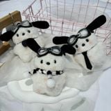 Móc khóa bông - Cún tai dài