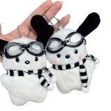 Móc khóa bông - Cún tai dài