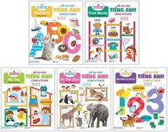 Bé Vui Học Tiếng Anh Cùng Sticker (Cuốn lẻ)