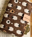 Sổ tay bìa vải gáy còng A7