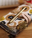 Sổ tay bìa vải gáy còng A7