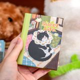 Sổ A7 bìa cứng - Mèo