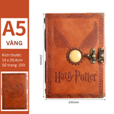 Sổ tay bìa PU khóa cài - Harry Potter