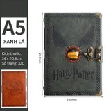 Sổ tay bìa PU khóa cài - Harry Potter