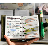 Sổ tay bỏ túi gáy còng m5