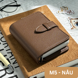 Sổ tay bỏ túi gáy còng m5