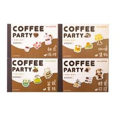 Tập sticker hình dán trang trí - Coffee Party