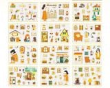 Tập sticker hình dán trang trí - Coffee Party