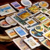 Sticker hình dán trang trí - Danh họa