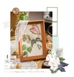 Sticker hình dán trang trí - Cây lá Green Plant