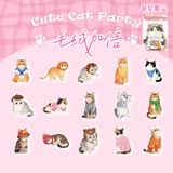 Sticker hình dán trang trí - Mèo Cute Cat Party