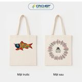 Túi Canvas Cá Chép (Tùy chọn)