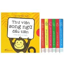 Boxset Thư Viện Song Ngữ Đầu Tiên - Cho Bé 0-3 Tuổi (Hộp 6 Cuốn) (Tái Bản 2025)